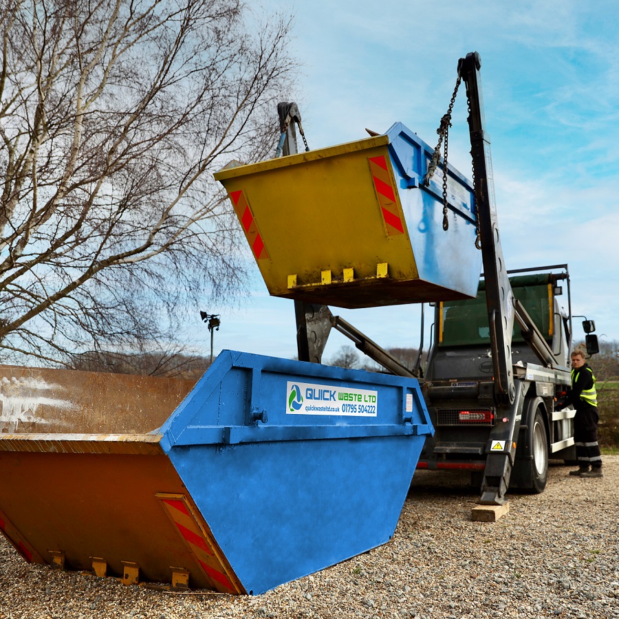 Skip hire and waste management in Chatham, Kent